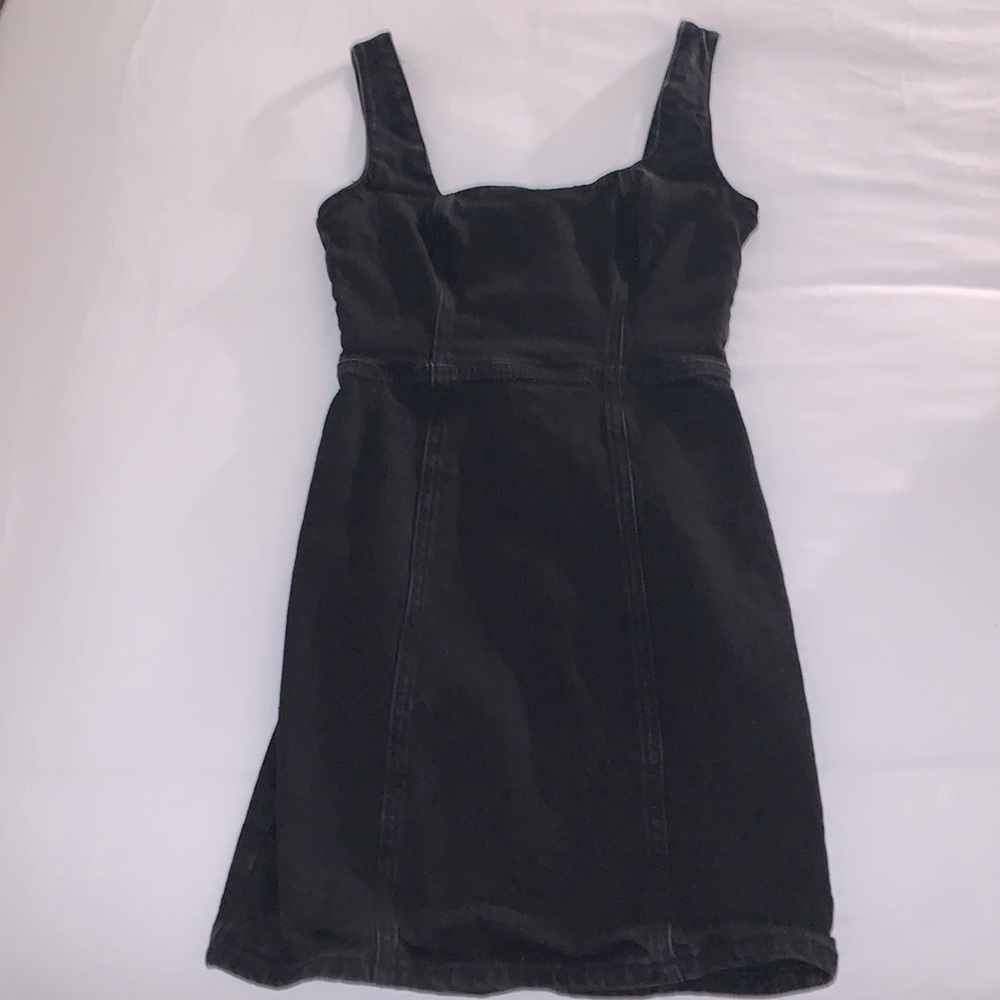 Black Denim Dress from Urban Outfitters